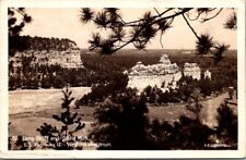 Long Bluff Wisconsin Luckenbill Real Photo RPPC Vtg Postcard Camp McCoy 1943 PM  picture