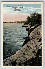Edgewater Park Looking Towards Bath House Cleveland OH Vintage WB Postcard c1915 picture