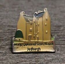 Mary Queen Of Scots House Jedburgh, Scotland UK Vintage Souvenir Lapel Pin Badge picture