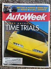 AUTOWEEK Magazine June 24 1991 Pininfarina Chronos Saturn SC Laverda Karla picture