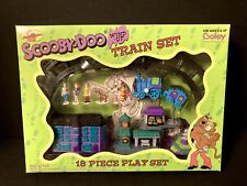 SCOOBY DOO Wind-Up Toy Train Set Cartoon Network 18 PC. NIB 1999 picture