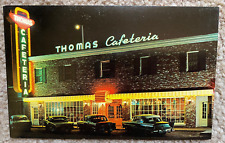 1950's Thomas Cafeteria, Myrtle Beach, SC Postcard - Neon Sign picture