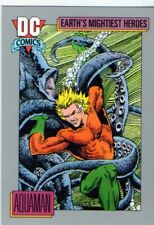 AQUAMAN (DC Comics Cosmic Series 1, 1992 Impel) [NEAR MINT+] Card #33 picture