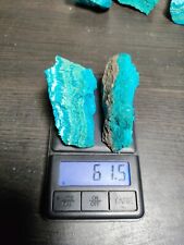 Gem Chrysocolla 61.5g Ray Mine Malachite Old Stock Opalized Specimen Rough AZ picture