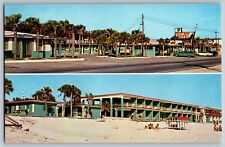 Panama City Beach, Florida - Gulf Wind Motel - Vintage Postcard - Posted picture