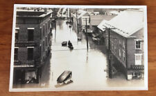 FLOOD OF 1927 MONTPELLIER VT VERMONT RPPC POSTCARD LOOKING EAST ON STATE ST NOKO picture