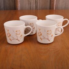 4 Corning Flower Branch Coffee Cups Tea Mug picture