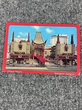 Hollywood CA California, World Famous Chinese Theatre, Vintage Postcard picture