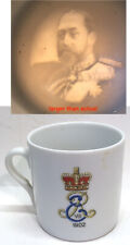 Antique 1902 King Edward VII Coronation China Mug w Lithophane Edward Portrait picture