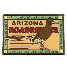Vintage Arizona Roadrunner Travel Souvenir Pin picture