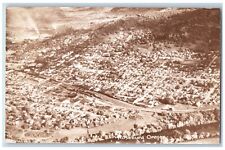 Roseburg Oregon OR Postcard RPPC Photo Aerial View c1910's Unposted Antique picture