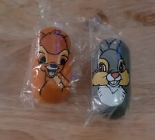 DISNEY CHARACTER WOBBLERS – “BAMBI” #5  & “THUMPER” #44 Sealed Set of Two picture