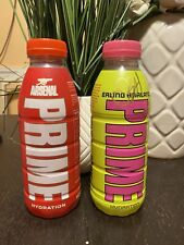 Two Ultra Rare UK Prime hydration Drinks Arsenal & Erling Haaland New Unopened picture
