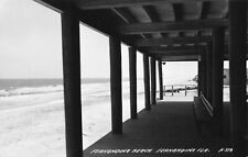FL - 1940’s Florida REAL PHOTO Beach from Porch in Fernandina, FLA - Nassau picture