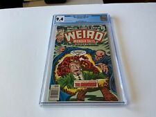 WEIRD WONDER TALES 20 CGC 9.4 WHITE PGS DR DOCTOR DRUID JACK KIRBY MARVEL COMICS picture