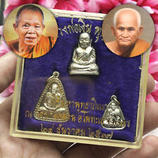 Alpaca Box Set3 Lp Ngern WatBangklan Be2537 Perth Koon Blessed Thai Amulet 16291 picture