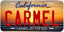 Carmel-by-the-Sea California Aluminum Novelty Car License Plate picture
