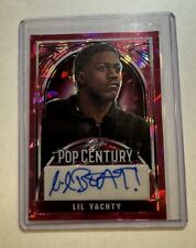 LIL YACHTY 2024 Leaf Metal Pop Century PINK Auto #1/1 BA-LY1 Autographed Card picture