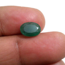 Excellent Zambian Emerald Oval 2.50 Crt Outstanding Green Faceted Loose Gemstone picture