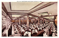 postcard B & M cafeteria seating capacity 950 Los Angeles California 5302 picture