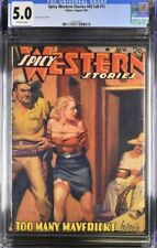 Spicy Western Stories 1941 August, #43. Bondage cover by H. J. Ward.  Pulp picture