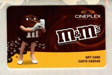 CINEPLEX ( Canada ) M&M's, Ms. Brown 2012 Gift Card ( $0 ) picture