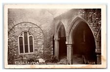 Postcard Stone Church RPPC A22 picture