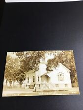 New Lisbon, Wisconsin RPPC - Baptist Church 398 picture