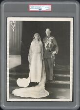 1923 Royal Wedding - Prince Albert & Lady Elizabeth -Type 1 Photo - LOA - SCARCE picture