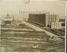 1925 Press Photo General view of the Army Base at South Boston, Massachusetts picture