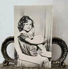 Shirley Temple Child Actress 1930- 1950 Exhibit Arcade Card vtg Original  picture