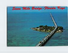 Postcard Seven Mile Bridge Florida Keys USA picture
