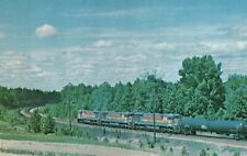 Family Lines System Seaboard Locomotives Collier Yard Virginia Postcard Unposted picture