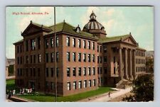 Altoona PA-Pennsylvania, High School, Antique, Vintage c1912 Souvenir Postcard picture