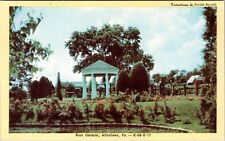 Allentown PA-Pennsylvania, Rose Gardens, Scenic View, Vintage Postcard picture