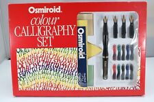 Vintage (c1990) Osmiroid Easy Change Colour Calligraphy Set picture