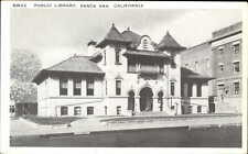 Public Library Santa Ana California CA 1920s picture