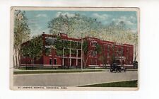 circa 1915 postcard, St Joseph's Hospital, Concordia, Kansas. picture