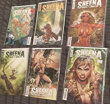 Sheena Queen of the Jungle 0-1 & 3-6 Comic Lot 2017 Dynamite High End Lot picture