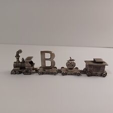 Fort Pewter Letter Train , B, Apple, & Caboose picture