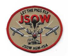 USN AGM-154 JSOW LET THE PIGS FLY patch JOINT STANDOFF WEAPON picture