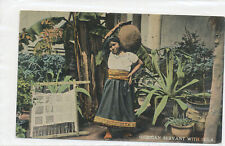 Mexican Servant with Olla (young girl) Exposition postcard picture