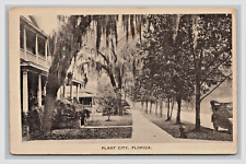 Florida Plant City, Car victorian houses FL cancel 1922 picture