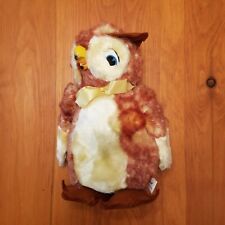 VTG 1960s? GUND Winnie-the-Pooh Wittie Witty OWL Plush Figure TOY 12