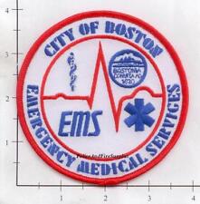 Massachusetts - Boston EMS Emergency Medical Services MA Fire Dept Patch v3 picture