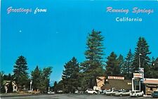 Postcard 1960s California Big Bear Running Springs autos Western 22-12824 picture