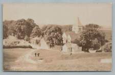 Offham East Sussex RPPC Antique Lewes Real Photo Postcard 1910s picture