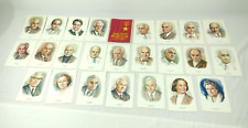 Postcards of the USSR Masters of Arts Various Famous People Soviet Vintage Rare picture