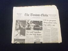 1986 OCT 26 THE BOSTON GLOBE NEWSPAPER - NEW YORK METS WIN WORLD SERIES- NP 6095 picture