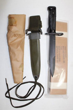 US Military Issue Vietnam Era  Imperial M6Rifle Bayonet Knife New with Scabbard picture